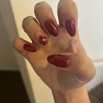 Romantique Nails &Spa - One is the inspiration photo and the rest are the pictures of my actual nails and toenails! - Nail Salons Near Me - Diamond Bar , California