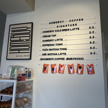 Homeboy Coffee - Wall menu - Coffee & Tea Near Me - Artesia, California Homeboy Coffee - Wall menu - Coffee & Tea Near Me - Artesia, California