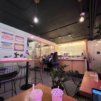 NEKO: A Cat Cafe - Inside seating area - Themed Cafes Near Me - Seattle, Washington