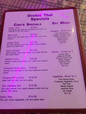 Menu photo 2 Orchid Thai Aurora, ON