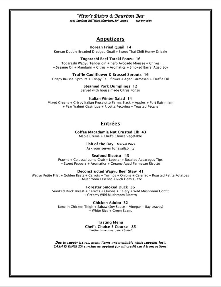 Vitor's Bistro & Sushi Bar