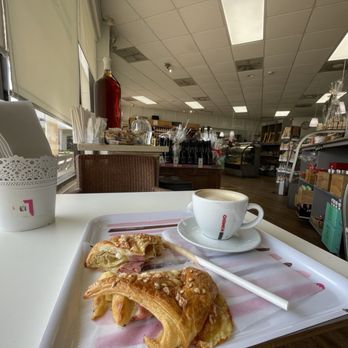 Atelier Monnier - Pinecrest - Cappuccino, ham & cheese croissant - Bakeries Near Me - Pinecrest, Florida