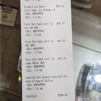 MMD - North Hollywood - They overcharged us by $45. The assistant manager was defensive and we brought the item back to prove ot - Cannabis Clinics Near Me - Los Angeles, California MMD - North Hollywood - They overcharged us by $45. The assistant manager was defensive and we brought the item back to prove ot - Cannabis Clinics Near Me - Los Angeles, California