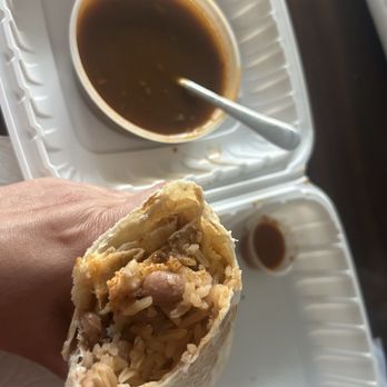 Paco’s Tacos Express - Paid $24 for basically a rice & bean burrito with 3 chunks of pure beef fat - Mexican Near Me - Waipahu, Hawaii