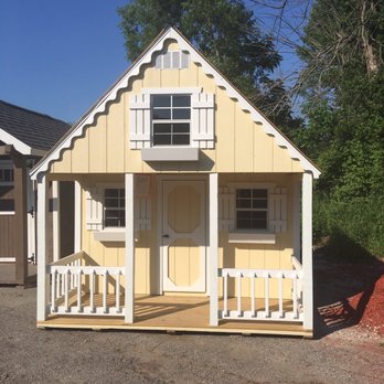 Amish Structures - Cute Victorian playhouse! - Furniture Stores Near Me - Michigan City, Indiana