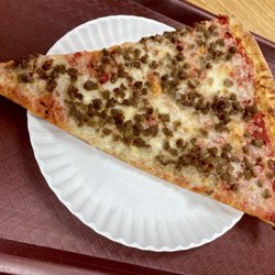 Cafe Amici Pasta & Pizza - Sausage slice, so delicious that I got a second slice