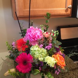 Custom arrangement in my vase