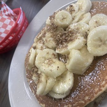 Ortega's Diner - Banana Pecan Short Stack - Mexican Near Me - Fontana, California