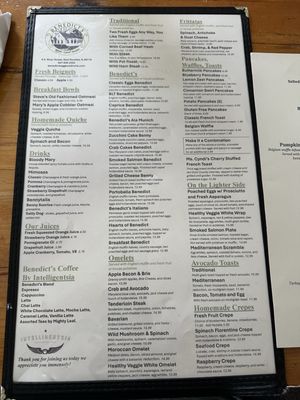 Menu photo 2 Benedict's Eggs & More East Dundee, IL Menu photo 2 Benedict's Eggs & More East Dundee, IL