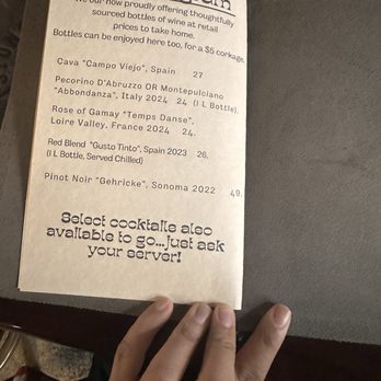 Provisions - Menu - Coffee & Tea Near Me - Vallejo, California