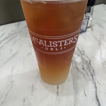 McAlister's Deli - Peach Mango Tea - Sandwiches Near Me - Irving, Texas McAlister's Deli - Peach Mango Tea - Sandwiches Near Me - Irving, Texas