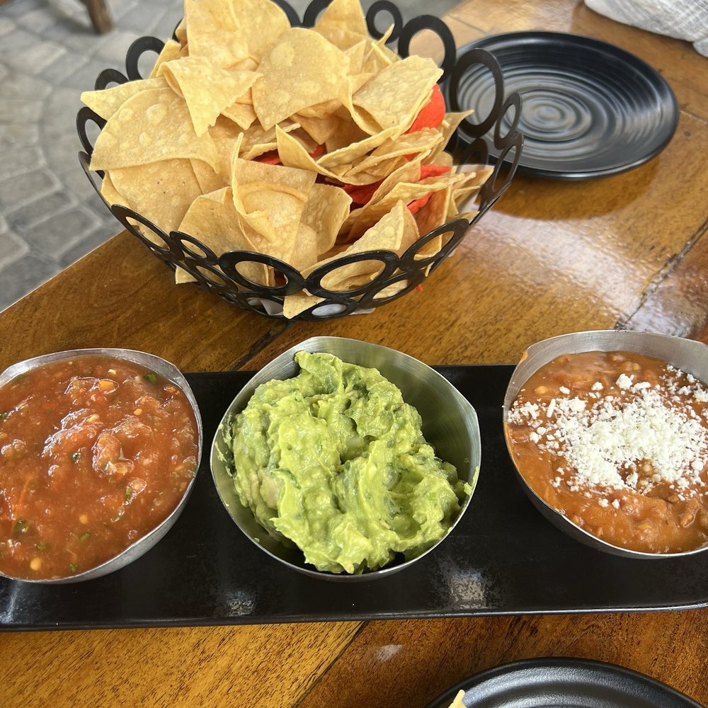 Chips and three dips Chips and three dips