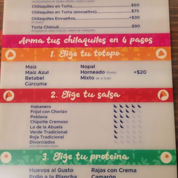 Chimuli - Menu - Breakfast & Brunch Near Me - Morelia, MIC