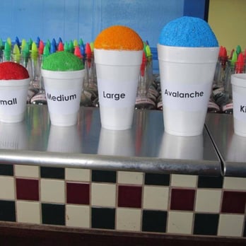 Pelican's Snoballs - sizes - Shaved Ice Near Me - Auburndale, Florida Pelican's Snoballs - sizes - Shaved Ice Near Me - Auburndale, Florida