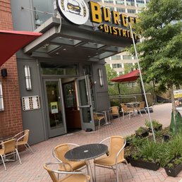 Exterior outside entrance of Burger District - Outside - Arlington, Virginia Exterior outside entrance of Burger District - Outside - Arlington, Virginia