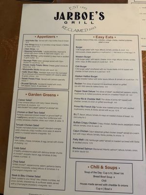 Menu photo 3 Jarboe's Grill Canby, OR Menu photo 3 Jarboe's Grill Canby, OR