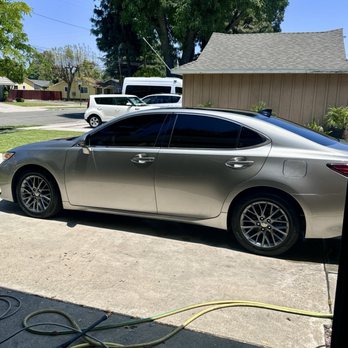Sage Window Tint - My Wife's 2018 Lexus ES 350 - Car Window Tinting Near Me - Rancho Cucamonga, California