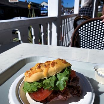 Ellie's Table - Roast beef palm sandwich with lettuce and tomato. - Cafes Near Me - San Juan Capistrano, California Ellie's Table - Roast beef palm sandwich with lettuce and tomato. - Cafes Near Me - San Juan Capistrano, California