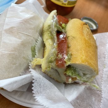 Los Andes Bakery - Churrasco sandwich! I already had eaten half - Bakeries Near Me - North Bergen, New Jersey Los Andes Bakery - Churrasco sandwich! I already had eaten half - Bakeries Near Me - North Bergen, New Jersey