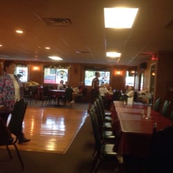 Wilkins Bar and Resort - A view of the dance floor and east side of the dining room.