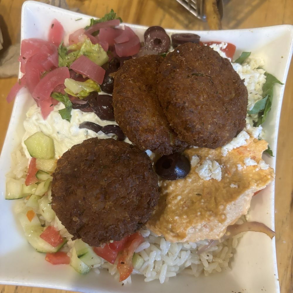 Plaka Grill - Build a Bowl (with falafel) - Greek Near Me - Vienna, Virginia Plaka Grill - Build a Bowl (with falafel) - Greek Near Me - Vienna, Virginia