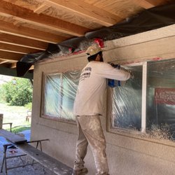 Dave Mann Plastering - Heavy Dash Coat Finish matched perfectly in Simi Valley