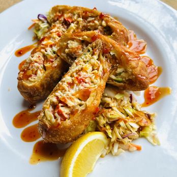 Nicks Fish House - Lobster crab egg roll - Seafood Near Me - Baltimore, Maryland