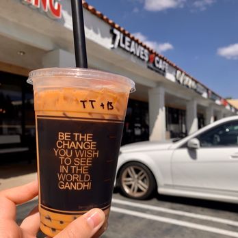 7 Leaves Cafe - Thai Tea with Boba - Coffee & Tea Near Me - Costa Mesa, California 7 Leaves Cafe - Thai Tea with Boba - Coffee & Tea Near Me - Costa Mesa, California
