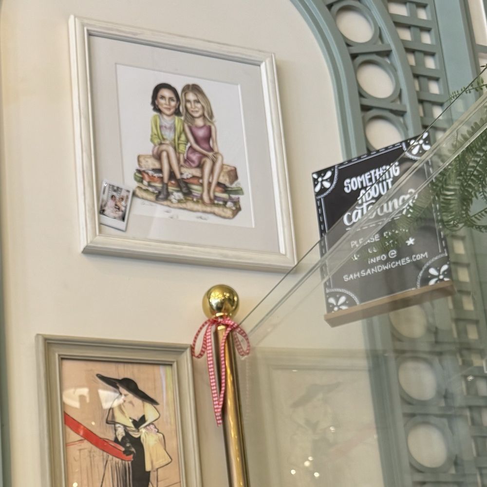 Something About Her - Wall art of Katie and Arianna - Sandwiches Near Me - West Hollywood, California Something About Her - Wall art of Katie and Arianna - Sandwiches Near Me - West Hollywood, California