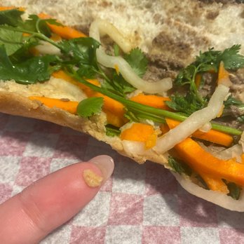 Pho Cafe - Soggy bread coming off of the sandwich... - Vietnamese Near Me - Wilmington, North Carolina Pho Cafe - Soggy bread coming off of the sandwich... - Vietnamese Near Me - Wilmington, North Carolina