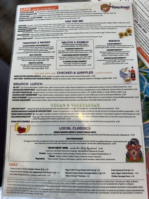 Menu photo 5 The Flying Biscuit Cafe Houston, TX