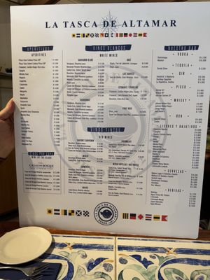 Menu photo 1 La Tasca Altamar Santiago, RM Menu photo 1 La Tasca Altamar Santiago, RM