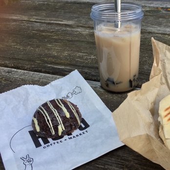 Hero Coffee + Market - Salted Caramel Bomb, Iced Grass Jelly Latte - Coffee & Tea Near Me - Vancouver, British Columbia Hero Coffee + Market - Salted Caramel Bomb, Iced Grass Jelly Latte - Coffee & Tea Near Me - Vancouver, British Columbia