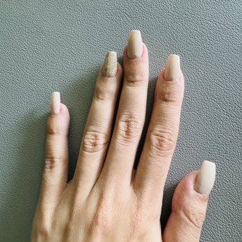 La Noir Nails and Lashes - Gel X extra short coffin nails - Nail Salons Near Me - Cypress, California La Noir Nails and Lashes - Gel X extra short coffin nails - Nail Salons Near Me - Cypress, California