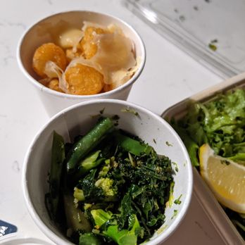 Brown Bag Seafood - Parm tots and roasted vegetables-good picks! - Seafood Near Me - Chicago, Illinois Brown Bag Seafood - Parm tots and roasted vegetables-good picks! - Seafood Near Me - Chicago, Illinois