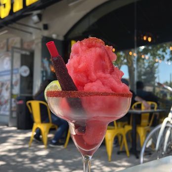Desvelados - Fresa blended drink - Tacos Near Me - Pasadena, California Desvelados - Fresa blended drink - Tacos Near Me - Pasadena, California