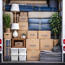Halbro Moving & Delivery - Neatly packed truck