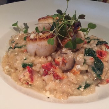 Scarlet Oak Tavern - Lobster and Scallop Risotto - New American Near Me - Hingham, Massachusetts