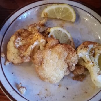 Marrakesh - Sorry it's almost gone, but this is the fried cauliflower and TO DIE FOR!!!! - Turkish Near Me - Jacksonville, North Carolina Marrakesh - Sorry it's almost gone, but this is the fried cauliflower and TO DIE FOR!!!! - Turkish Near Me - Jacksonville, North Carolina