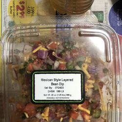 Dillon Stores - Deli Area Mexican Style Layered Bean Dip