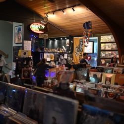 Grimey's New & Preloved Music - Ground floor for pop, rock and country.