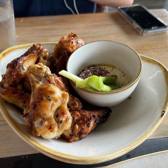 Monkeypod Kitchen - Rosemary Roasted Chicken Wings (don't get this) - New American Near Me - Lahaina, Hawaii