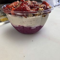 Pitaya and banana base