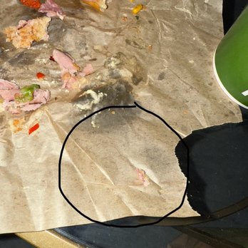Panera Bread - hair in my sandwich - Salad Near Me - Island Park, New York