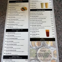 Pho Saigon - Drink Menu 02-2026