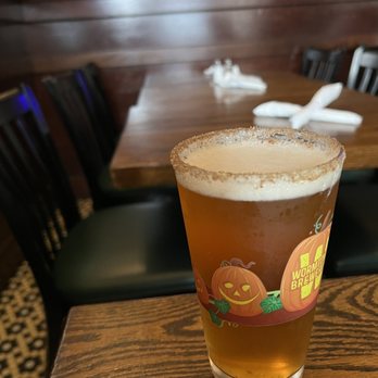 The Black Rose - Cinnamon sugar rimmed pumpkin ale - American Near Me - Boston, Massachusetts The Black Rose - Cinnamon sugar rimmed pumpkin ale - American Near Me - Boston, Massachusetts