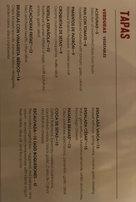 Menu photo 5 Boqueria Seaport Boston, MA Menu photo 5 Boqueria Seaport Boston, MA