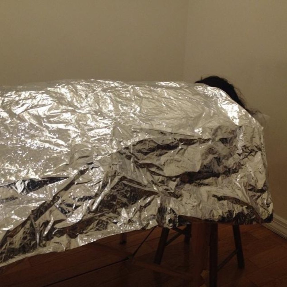 Annie Acupuncture - she puts you in a space blanket and sends you into the future where more advance medical options are possible - Acupuncture Near Me - Manhattan, New York