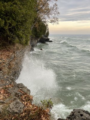 Cave Point County Park by null