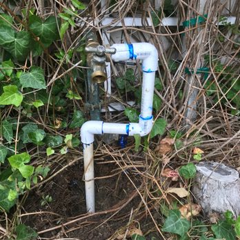Landscaping Bay Area - Spigot without a gate valve to irrigation Before - Landscaping Near Me Landscaping Bay Area - Spigot without a gate valve to irrigation Before - Landscaping Near Me